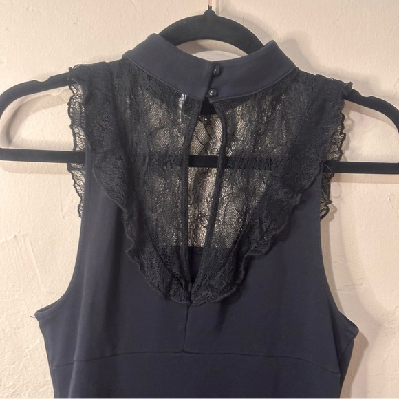 FREE PEOPLE Beaumont Muse Lace Bodycon Dress SM - Picture 2 of 11